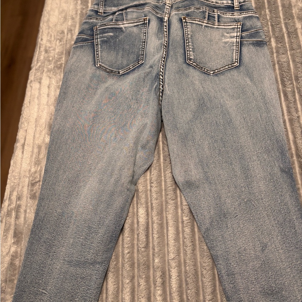 Fashion Nova Light Blue Straight Leg Jeans